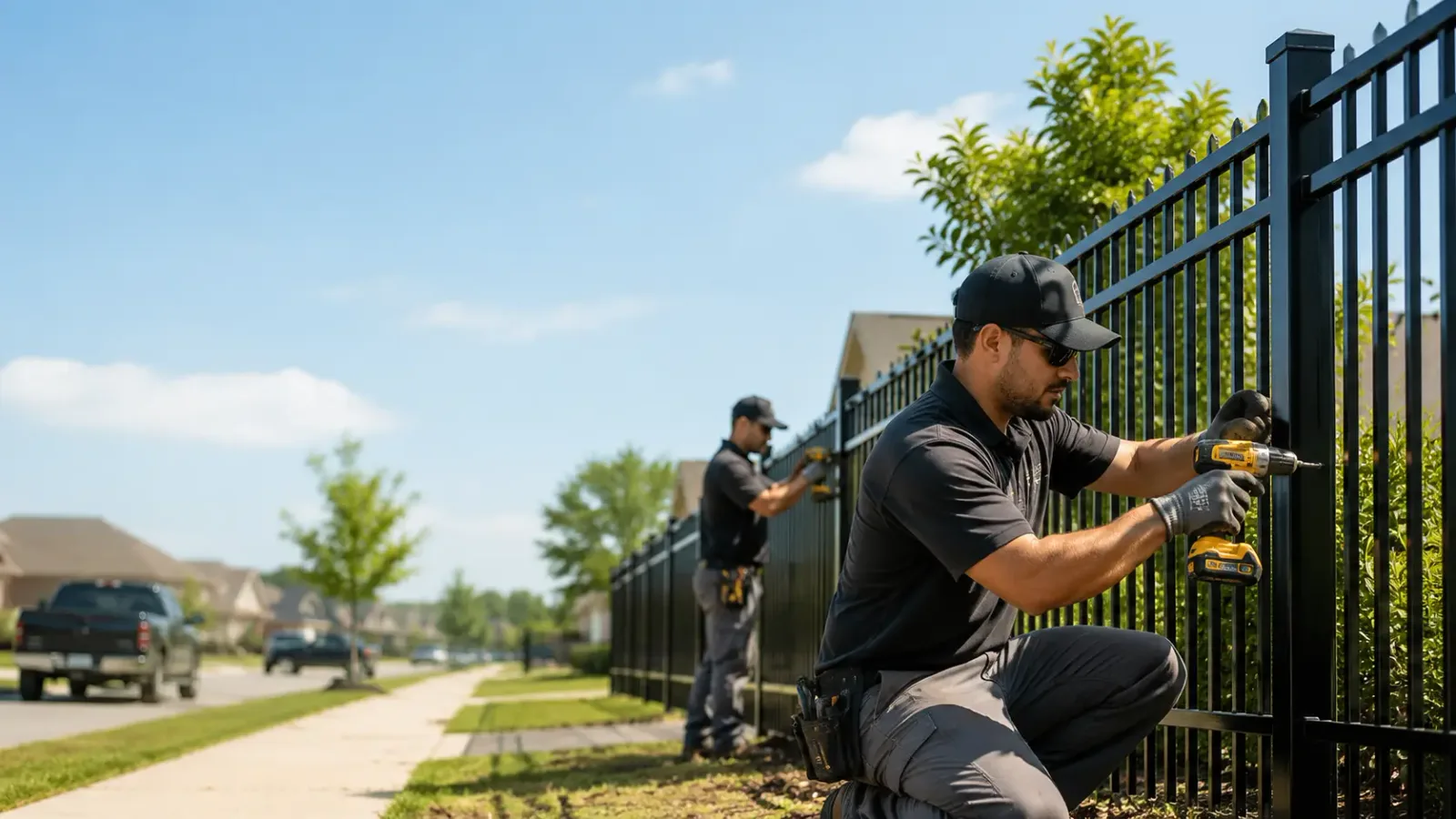 Metal Fence Installation in Utica, MN